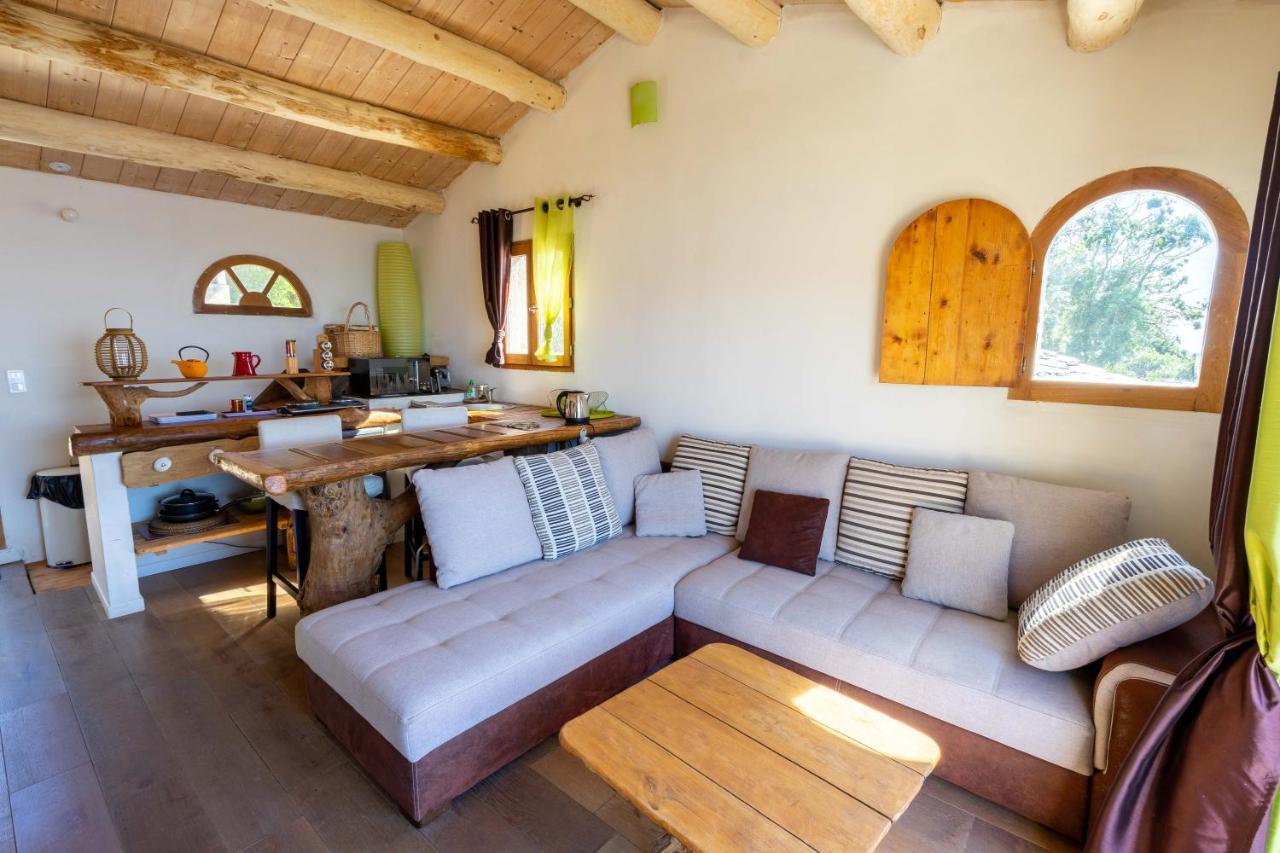 Coin De Paradis Vue Dominante Sur Mer, Montagne Et Tour Genoise Avec Jacuzzi Pino Exterior photo