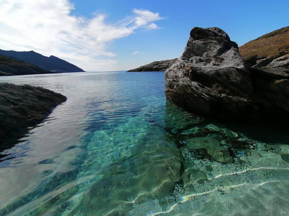 Coin De Paradis Vue Dominante Sur Mer, Montagne Et Tour Genoise Avec Jacuzzi Pino Exterior photo
